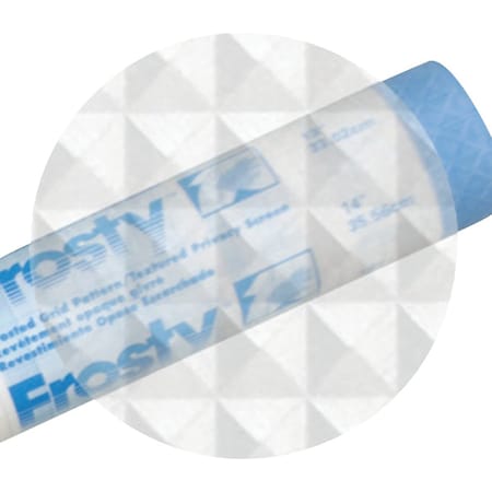 Con-Tact Brand Frosty 18 In. x 16 Ft. Clear Diamond Self-Adhesive Shelf Liner 16F-C9A4N2-06